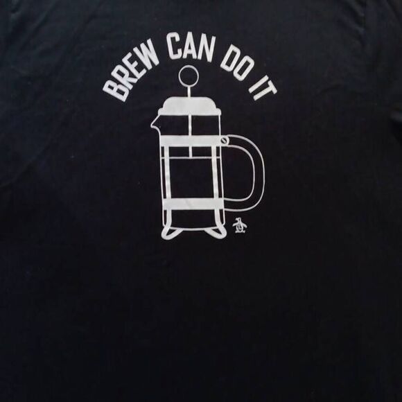 Brew Can Do It Tee Size Medium  An original Penguin by Musingwear Tshirt in pris - Picture 1 of 6